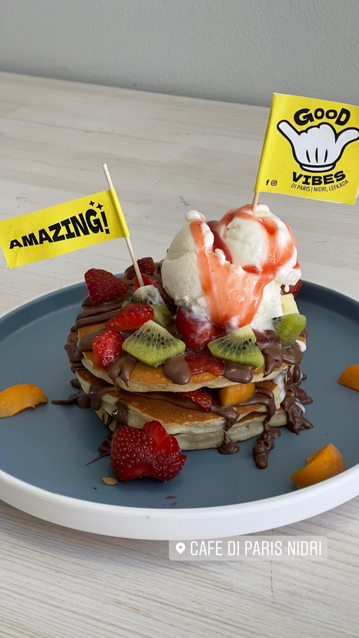 lefkas Nidri | Di Paris | Cafe bar - The Ultimate Pancakes!